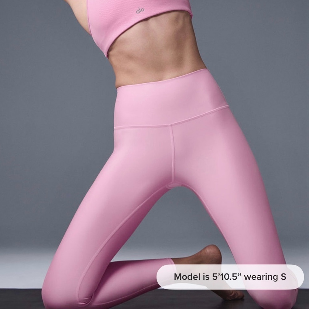 NWT Alo 7/8 Airlift High Waist Legging in Sweet Pink , Brand New Yoga Pants